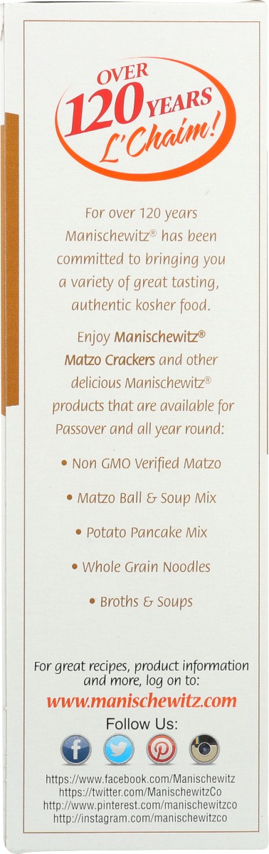 Picture of Manischewitz KHRM00026951 8 oz Matzo Crackers
