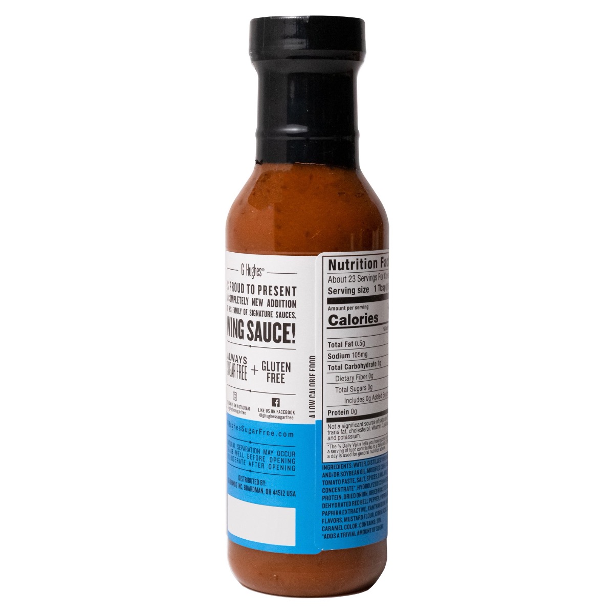 Picture of G Hughes KHRM00377003 12 oz Wing Caribbean Jerk Sauce