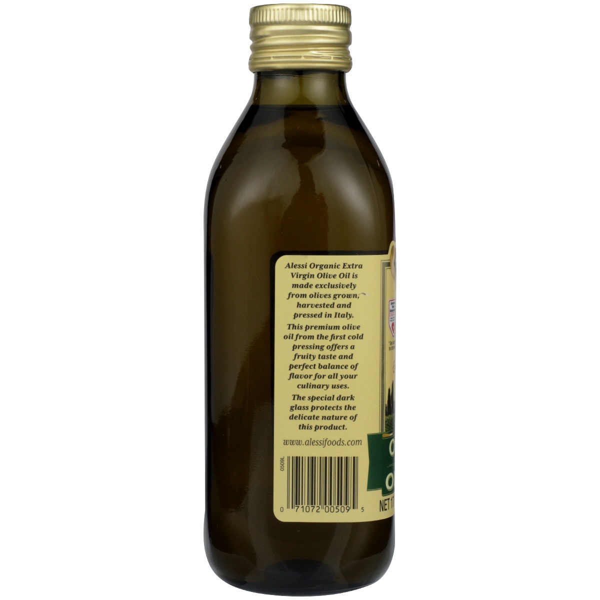 Picture of Alessi KHRM00224677 17 fl oz Extra Virgin Organic Olive Oil