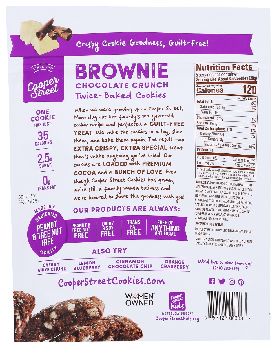 Picture of Cooper Street KHRM00379429 5 oz Chocolate Brownie Cookies