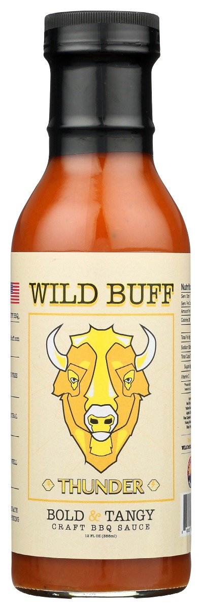 KHCH00377321 12 oz Thunder Bold Tangy BBQ Sauce