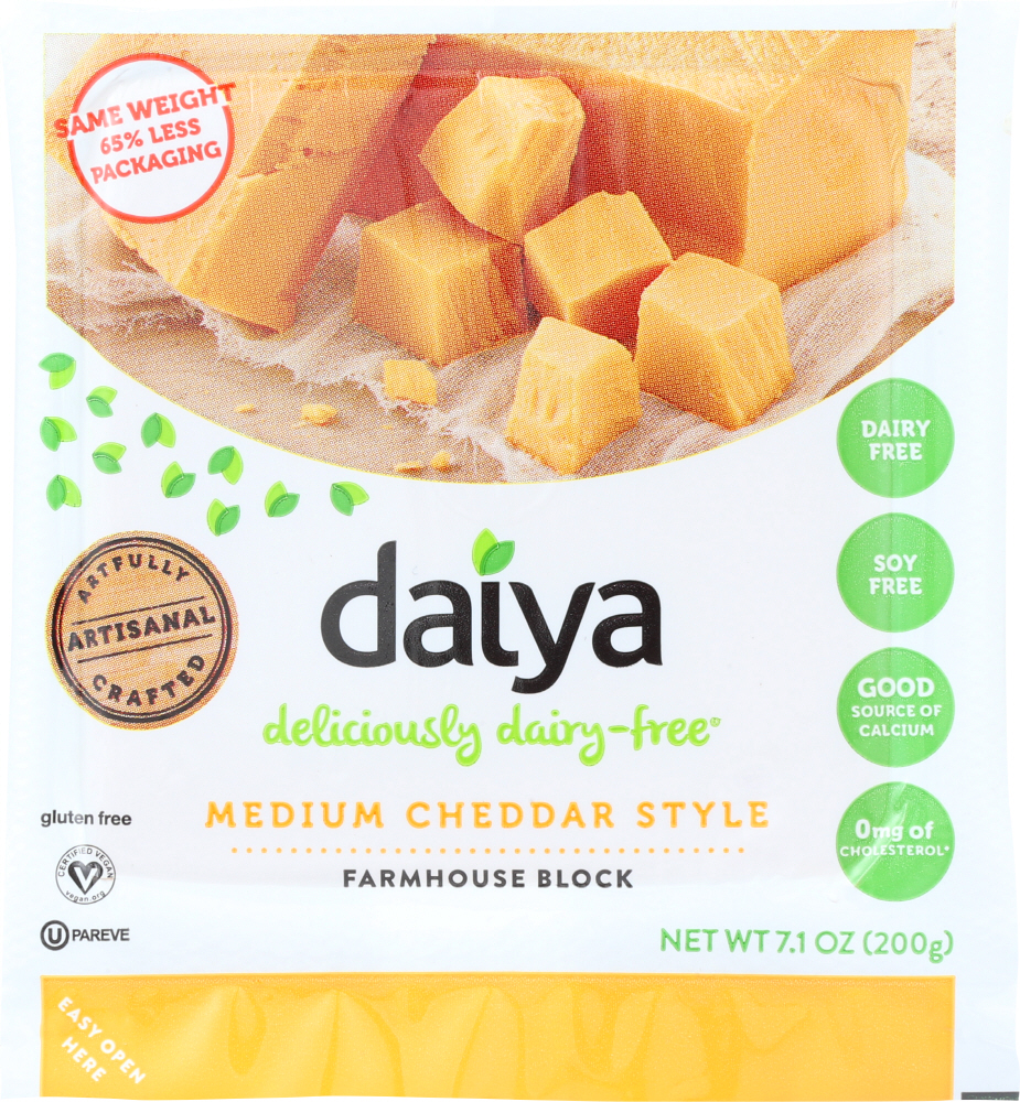 UPC 871459000121 product image for Daiya KHFM00715011 Dairy-Free Cheddar Style Wedge - 7.1 oz | upcitemdb.com