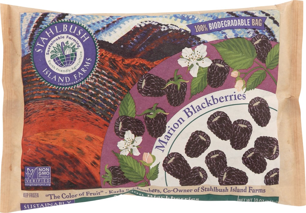 UPC 638882000599 product image for Stahlbush Island Farms KHFM00838953 Marion Blackberries - 10 oz | upcitemdb.com