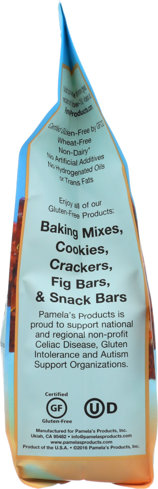 Picture of Pamelas KHFM00312009 16 oz Gluten Free Brownie Mix Chocolate