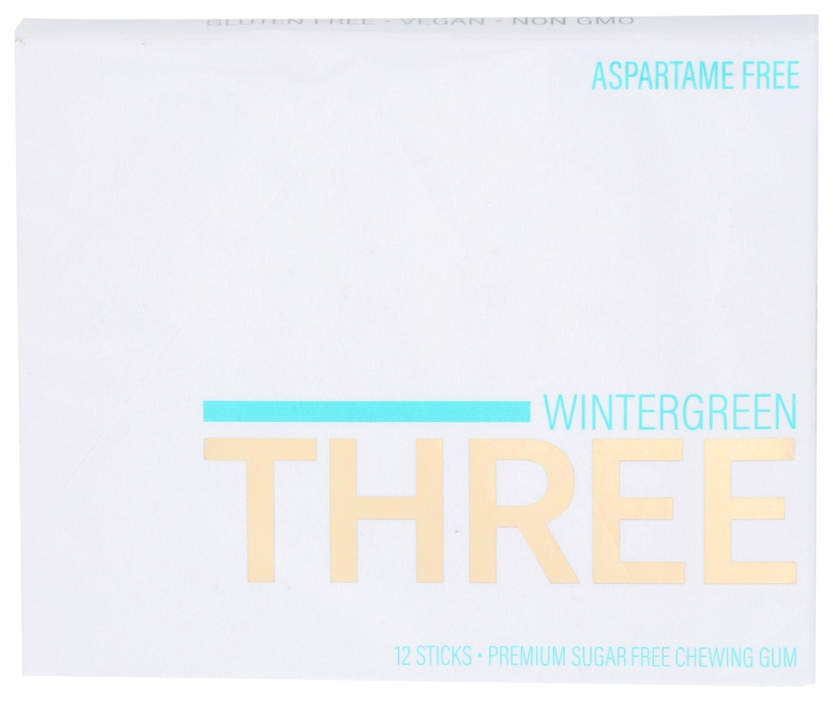 UPC 830028004502 product image for KHRM00352695 Three Wintergreen Gum Packs - 12 Piece | upcitemdb.com
