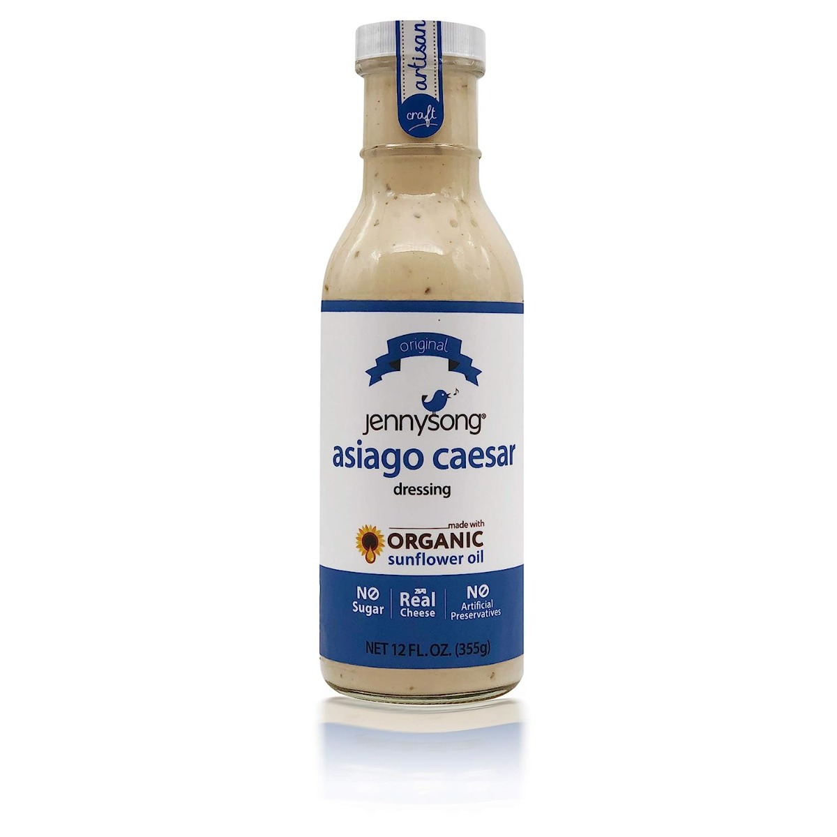 Jennysong, Dressing Asiago Caesar, 12 Oz(Case Of 6)