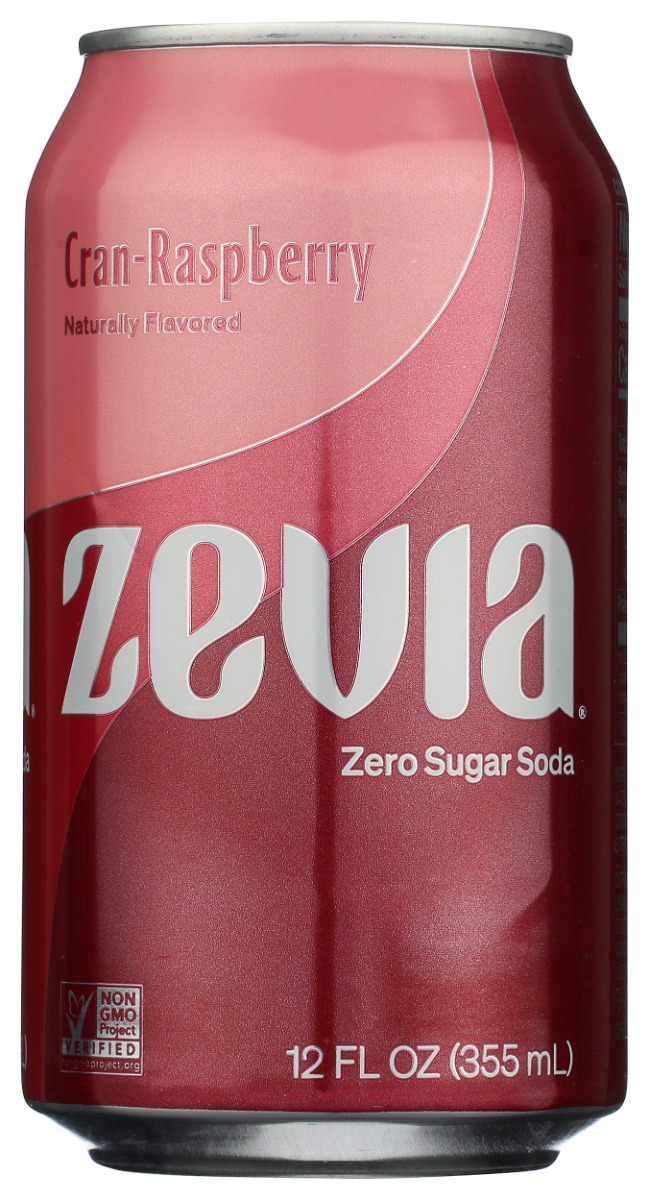 72 fl oz Cran-Raspberry Zero Sugar Soda RTD - Pack of 6