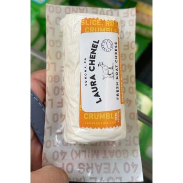 4 oz Goat Cheese Log - Orange Blossom Honey