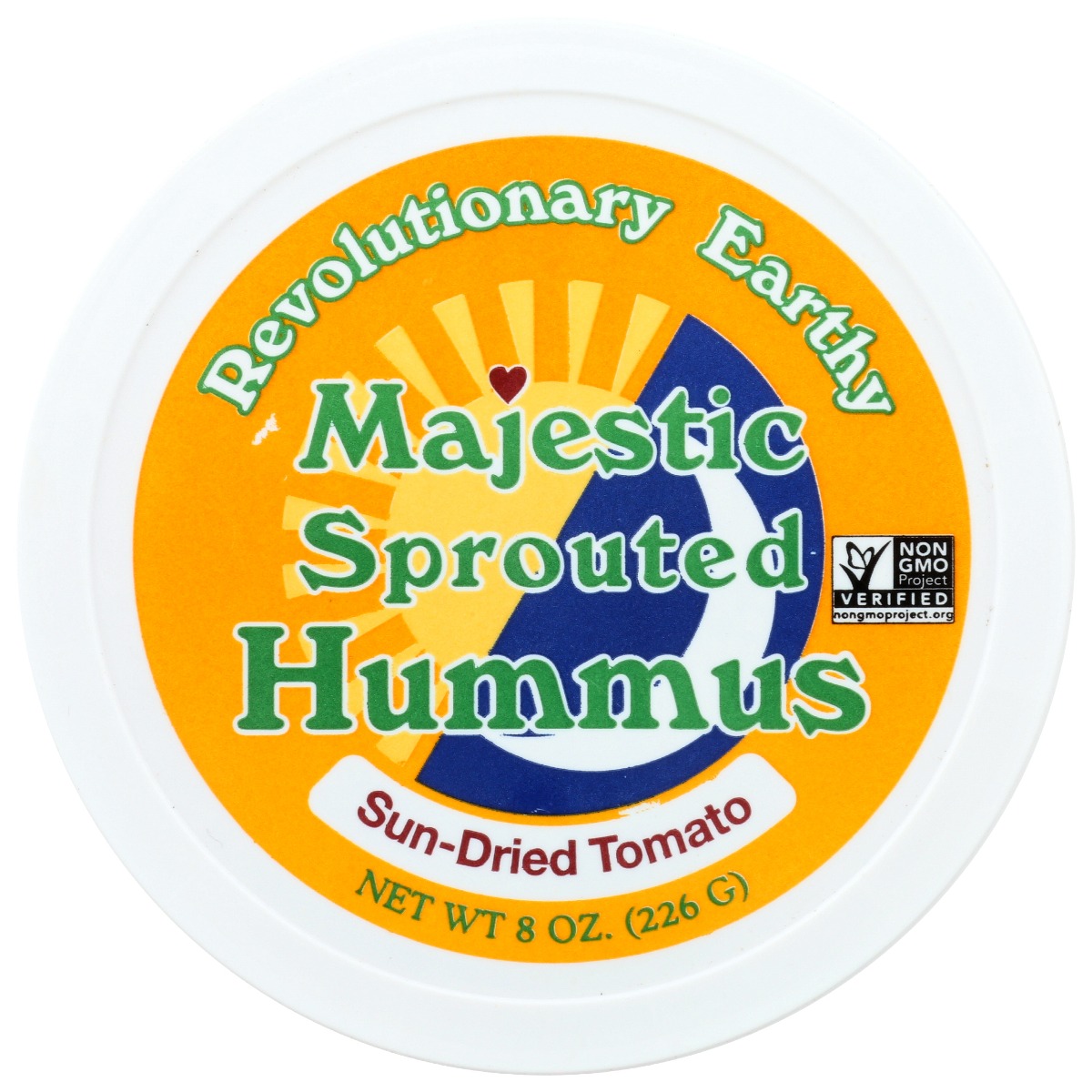 KHCH00369185 8 oz Hummus Sun Dried Tomato Spread Dip