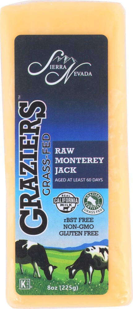 8 oz Monterey Jack Raw Cheese