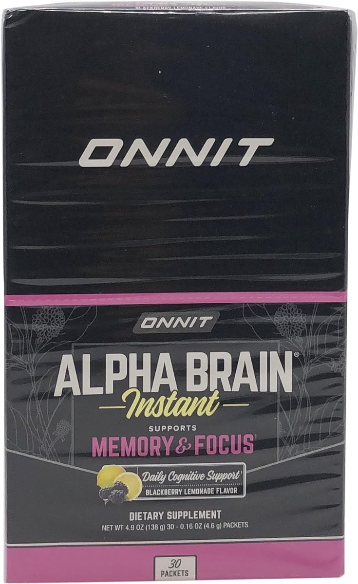 0.16 oz Alpha Brain Blackberry Lemonade