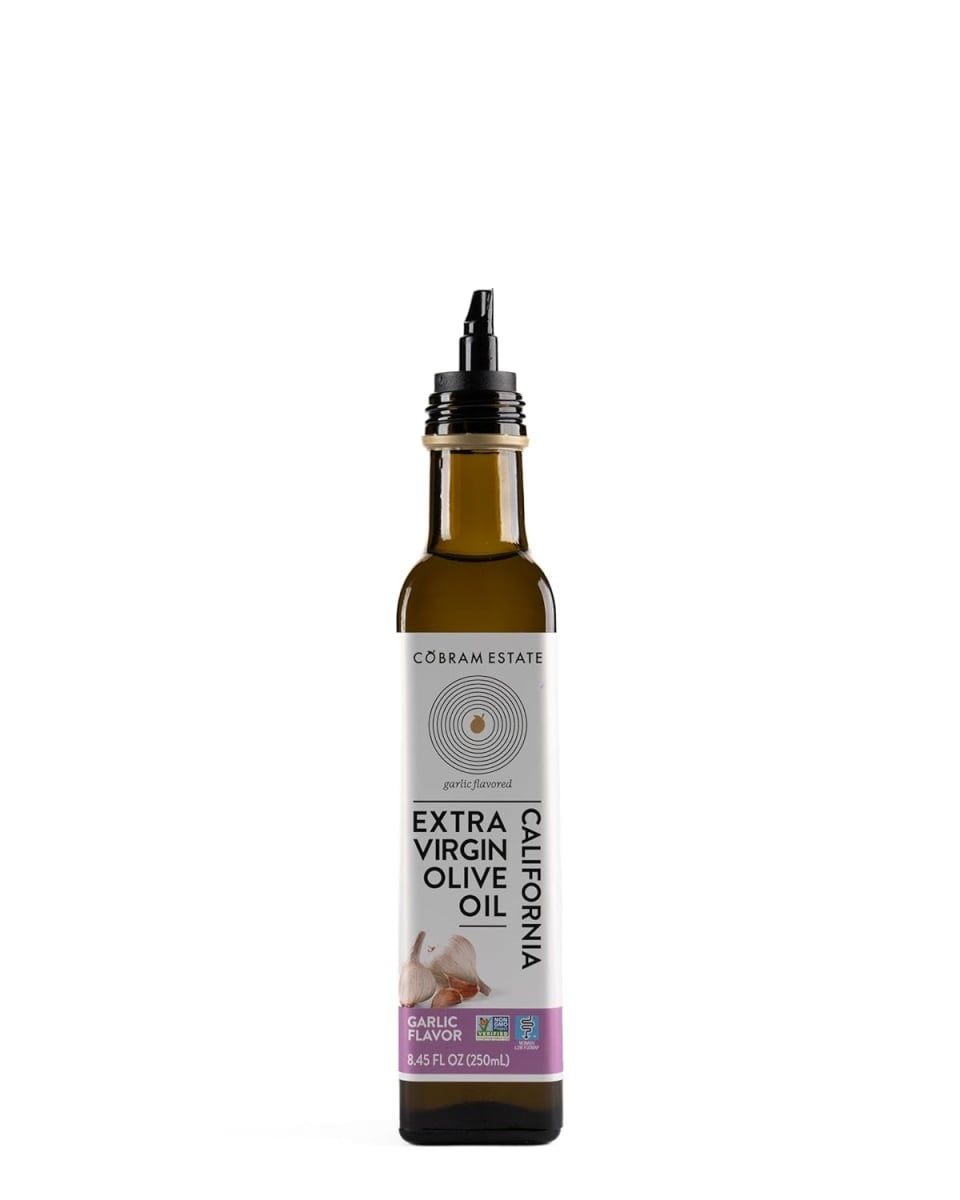 KHRM02321003 250 ml California Extra Virgin Olive Oil - Garlic