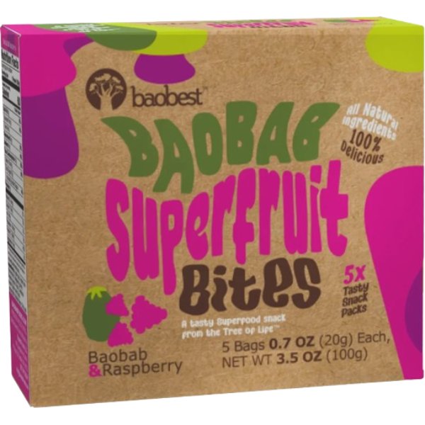 KHRM02421267 3.5 oz Raspberry Superfruit Bites