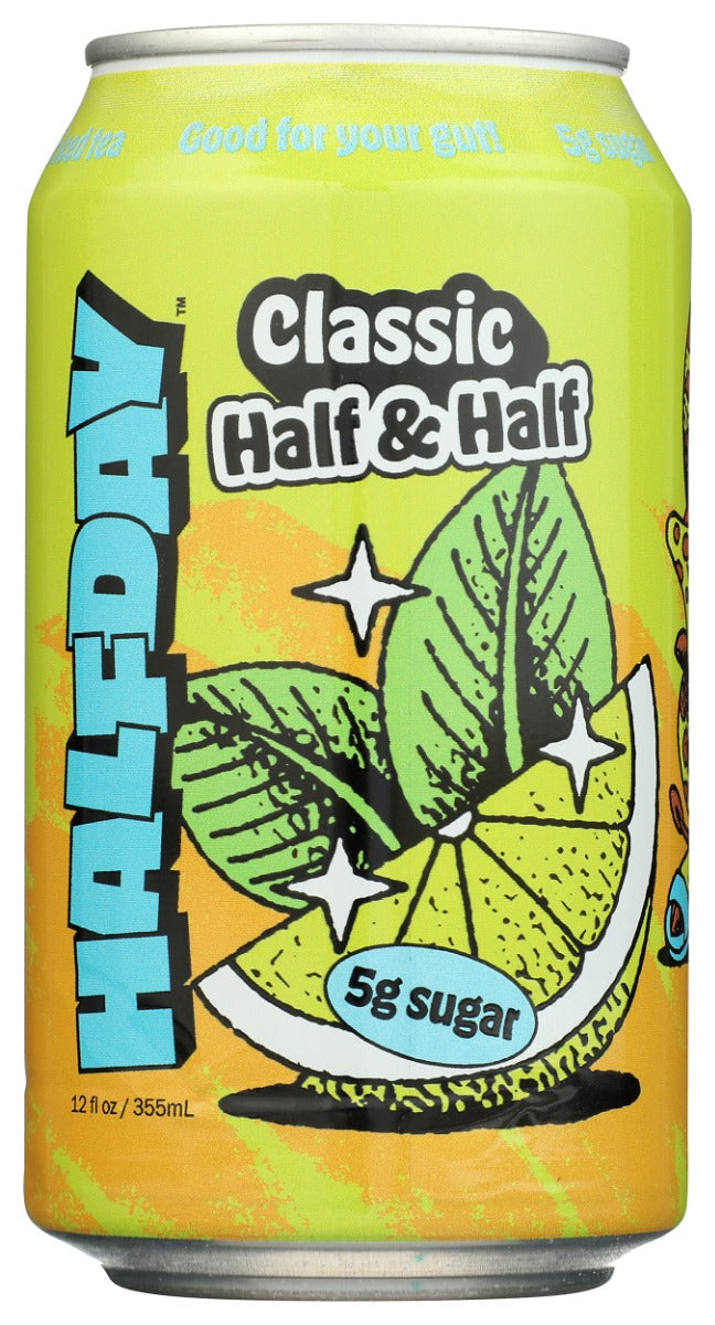 12 fl oz Half & Half Prebiotic Iced Tea