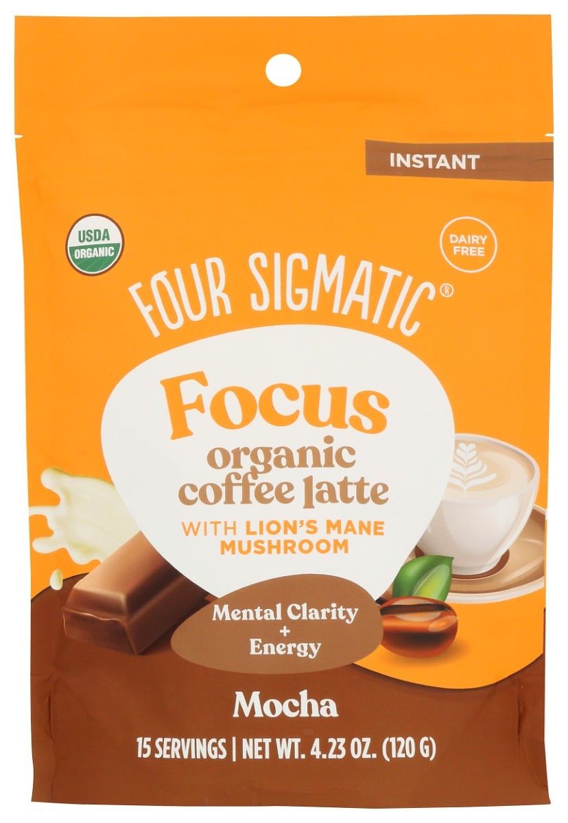 KHCH02419772 4.23 oz Focus Organic Coffee - Latte Mocha