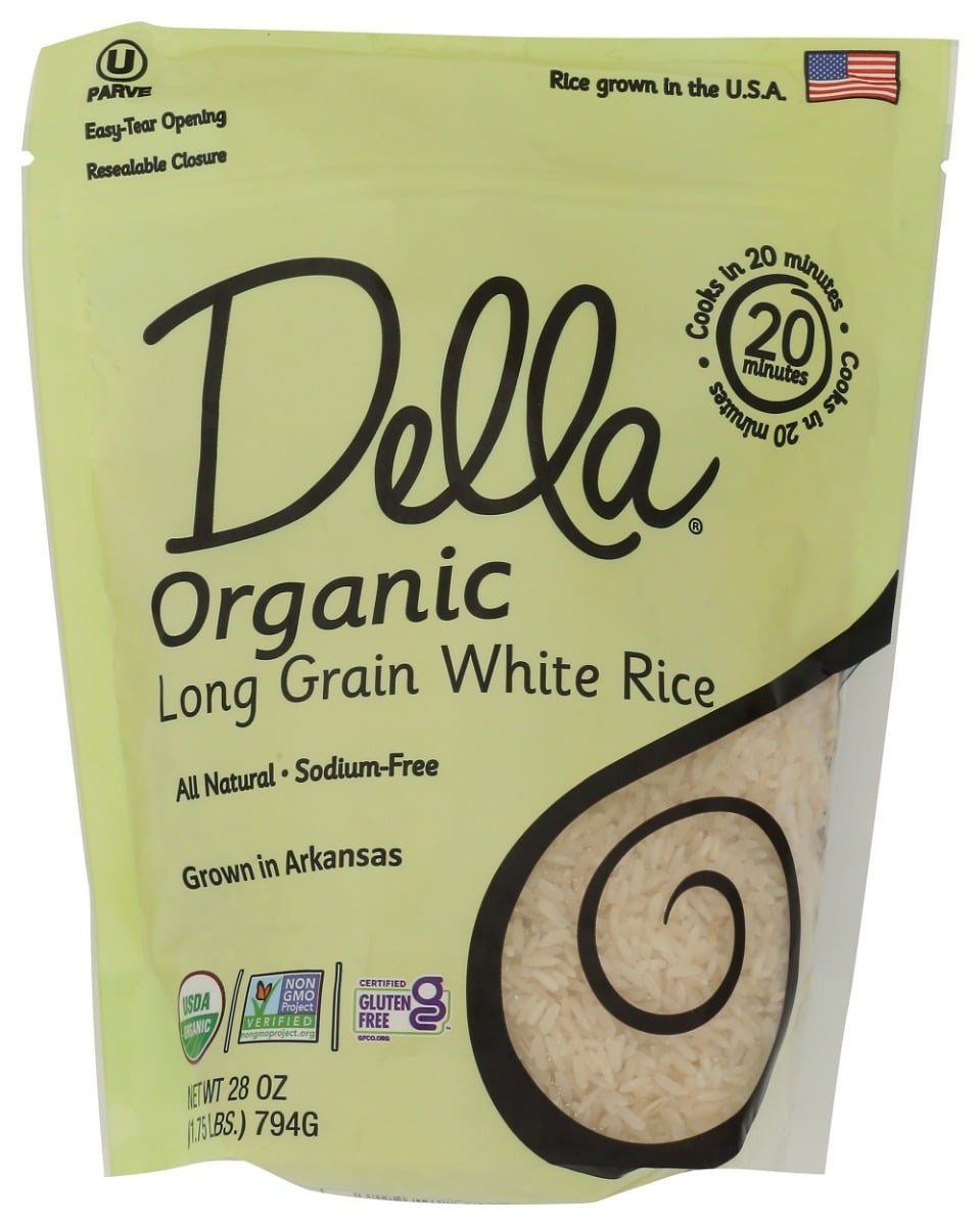 KHCH02419067 28 oz Organic Long Grain White Rice