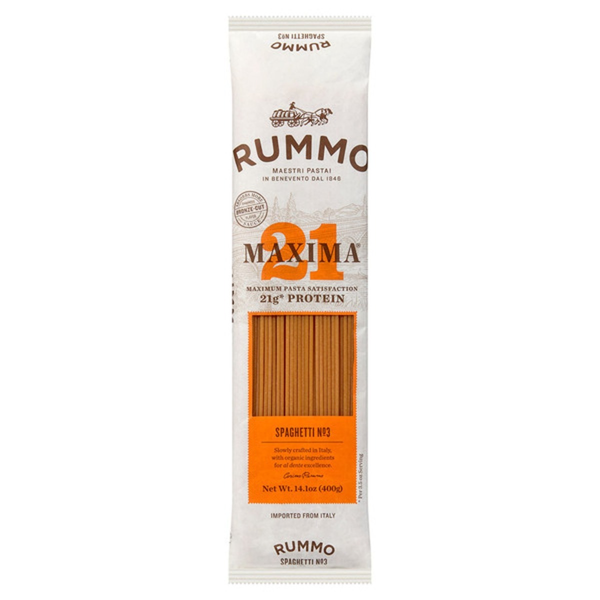 Rummo Maxima 21 Spaghetti Pasta No 3 - 14.1 oz