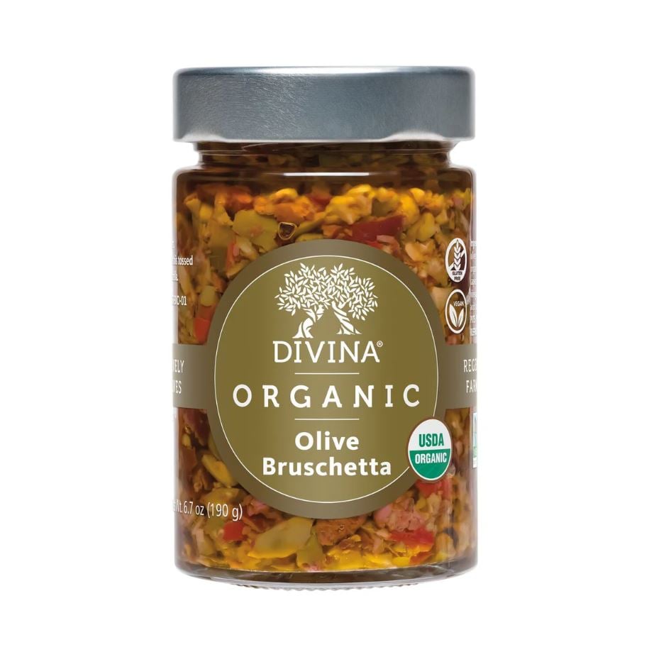 Divina Organic Olive Bruschetta - 7 oz
