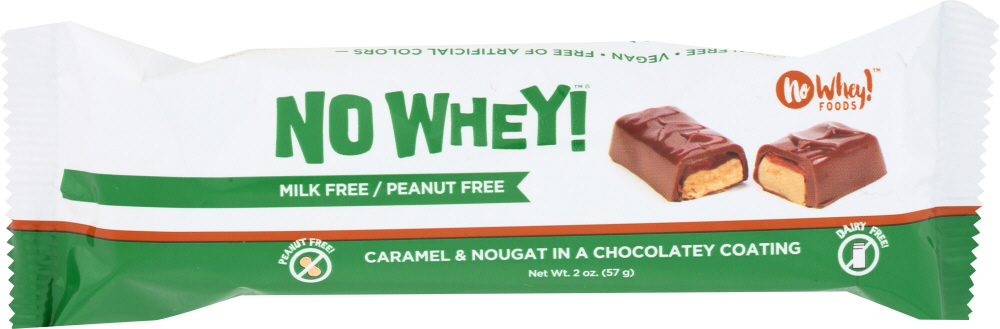 2 oz Caramel Nougat Chocolate Candy Bar