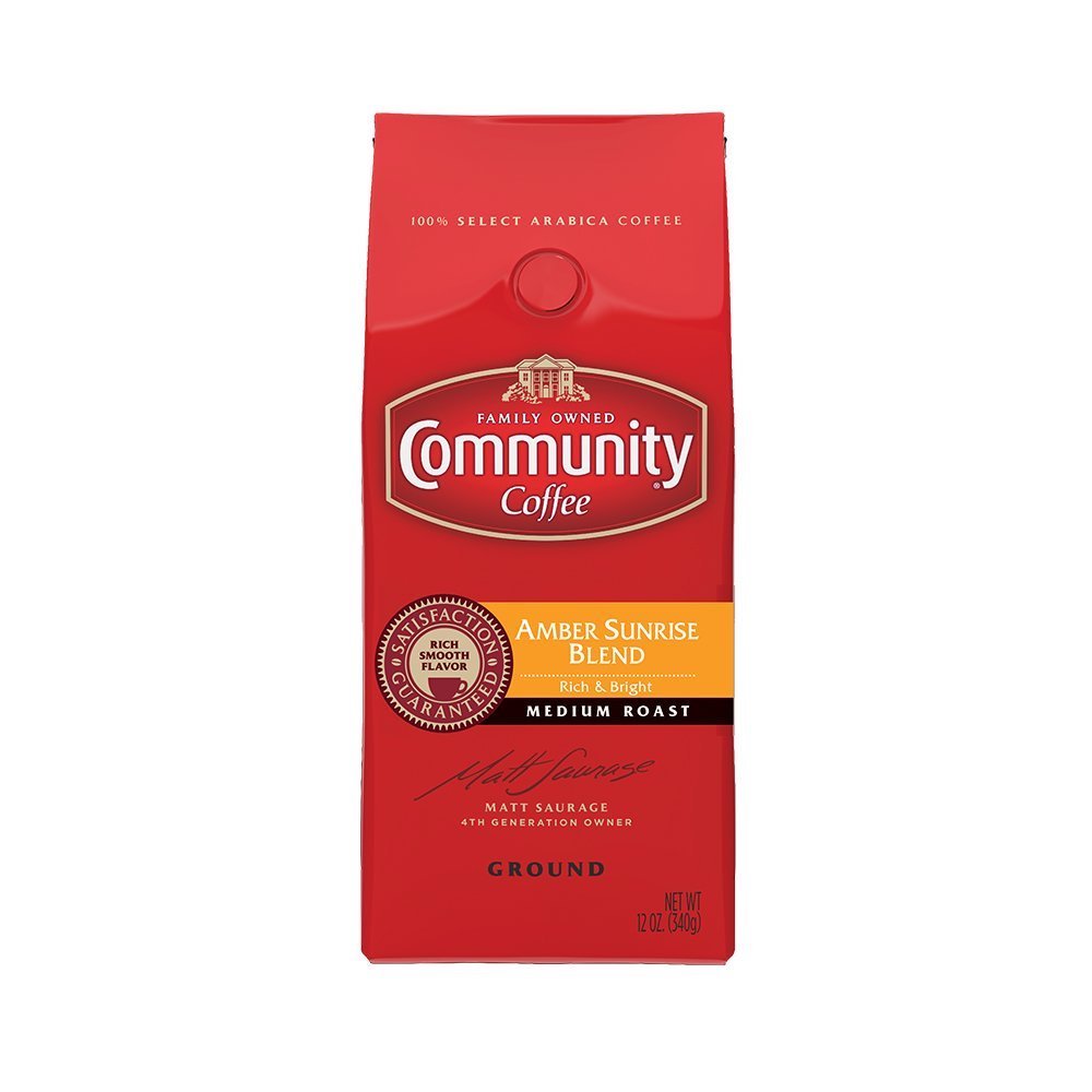 UPC 035700019144 product image for Community Coffee KHFM00304116 Amber Sunrise Blend Ground Coffee 12 oz | upcitemdb.com