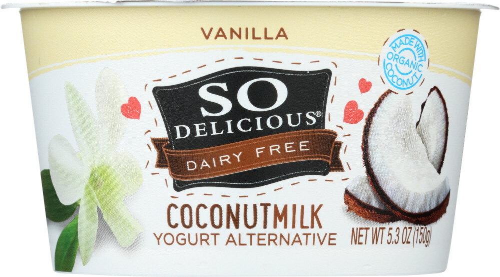 UPC 744473000135 product image for So Delicious KHFM00271300 Coconut Milk Vanilla Yogurt 5.3 oz | upcitemdb.com