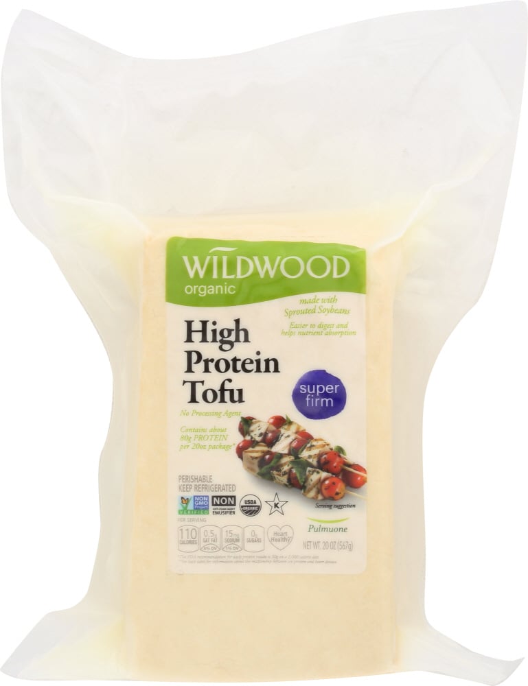 WILDWOOD, SPROUTOFU, ORGANIC SUPER FIRM TOFU