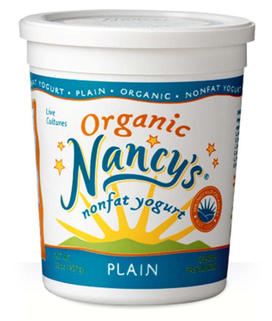 NANCY'S, GRADE A PASTEURIZED, PLAIN, ORGANIC NONFAT YOGURT