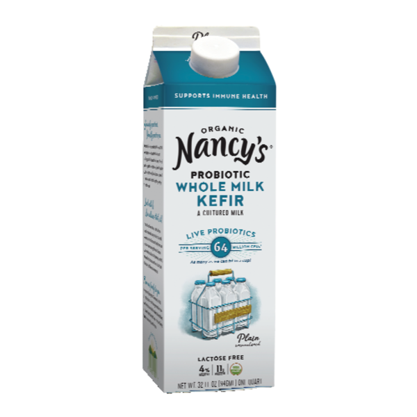 Nancys Plain Whole Milk Kefir - 32 oz