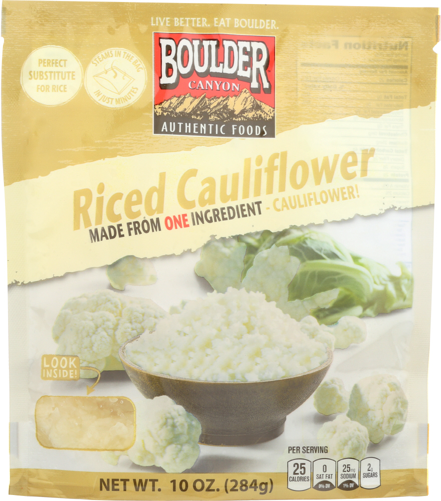 UPC 708163310034 product image for Boulder Canyon KHFM00285859 Riced Cauliflower - 10 oz | upcitemdb.com