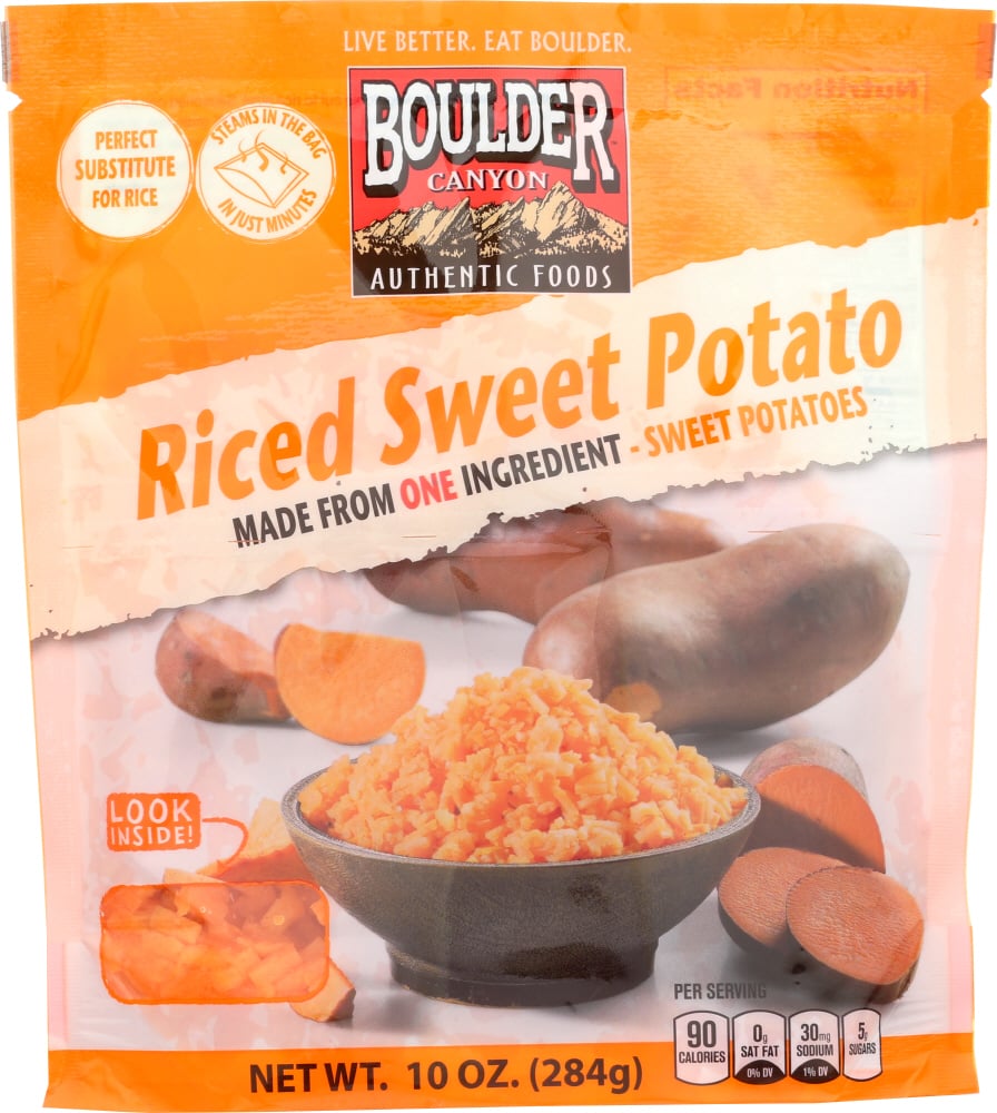 Boulder Canyon Riced Sweet Potato - 10 oz