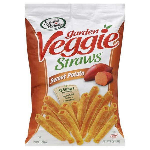 UPC 829515321468 product image for Sensible Portions KHFM00300226 Garden Veggie Straws Sweet Potato - 6 oz | upcitemdb.com