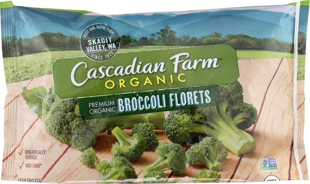 UPC 021908503356 product image for Cascadian Farm KHFM00210799 Broccoli Florets - 10 oz | upcitemdb.com