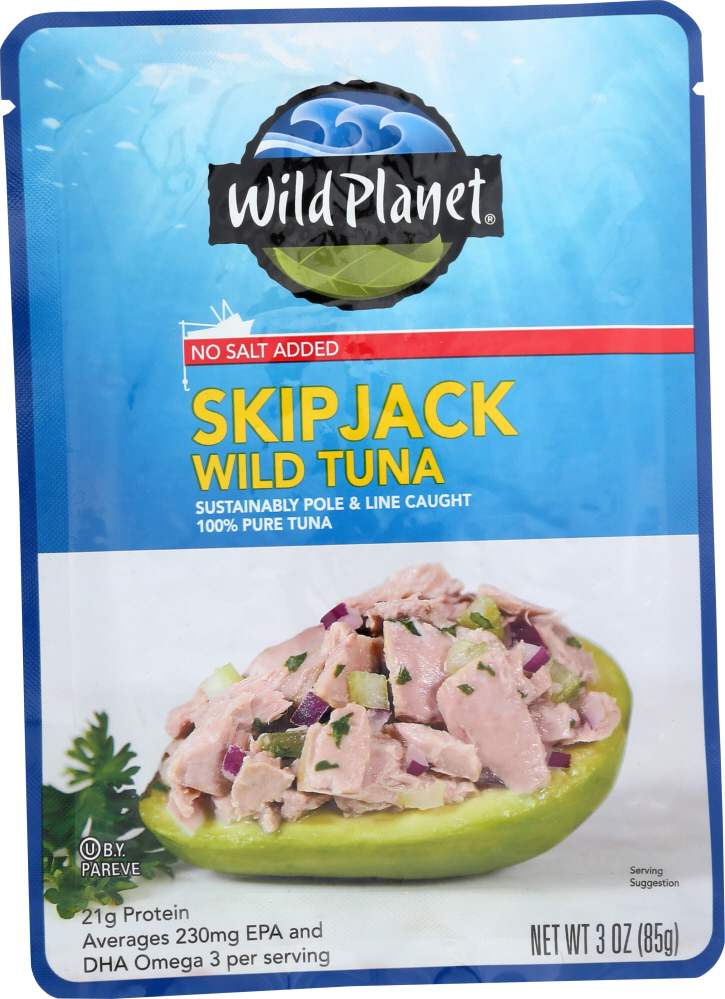 UPC 829696001326 product image for KHFM00319600 3 oz Pouch Skip Jack Wild Tuna, No Salt | upcitemdb.com