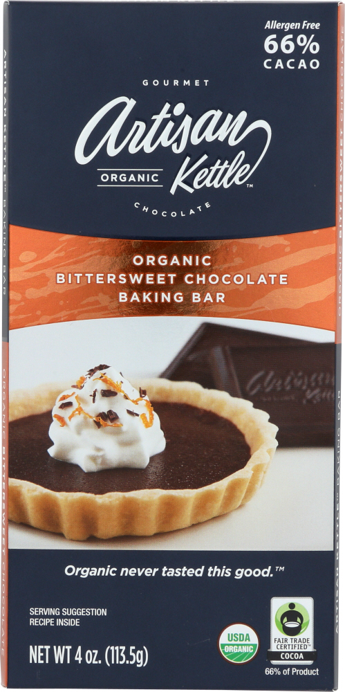 UPC 884983000260 product image for KHFM00310362 4 oz Organic Bittersweet Chocolate Baking Bar | upcitemdb.com