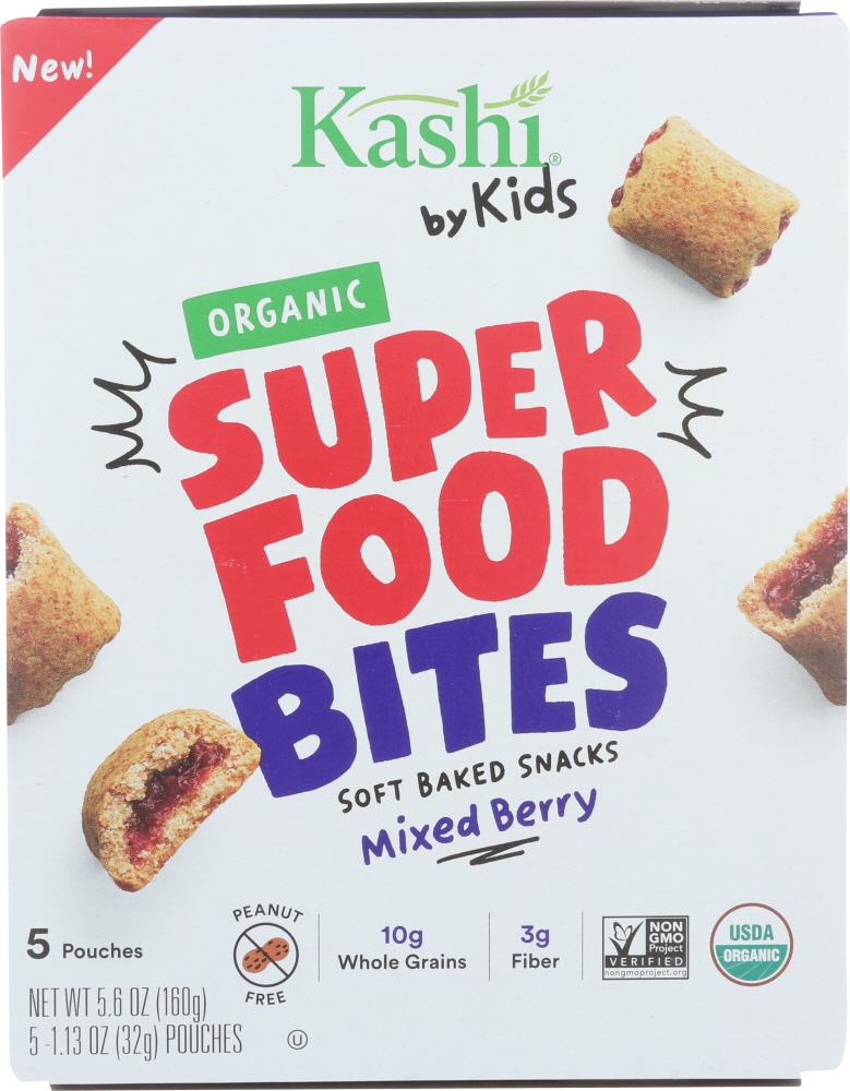Kashi Khfm00335931 5.6 Oz Organic Mixed Berry Bites For Kids