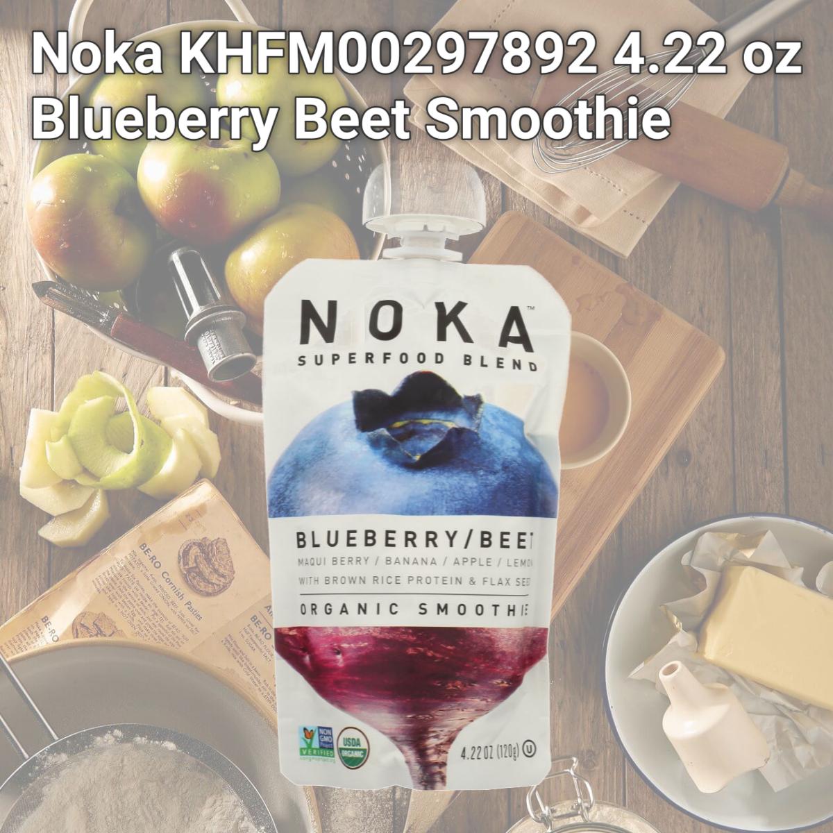 Picture of Noka KHFM00297892 4.22 oz Blueberry Beet Smoothie