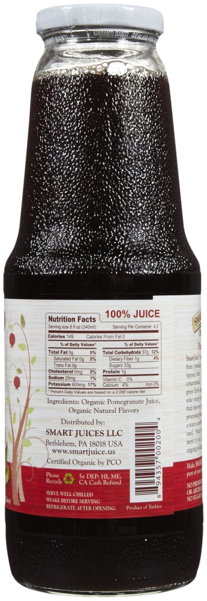 UPC 894357002004 product image for KHFM00293052 Organic Pomegranate 100 Percent Juice, 33.8 oz | upcitemdb.com