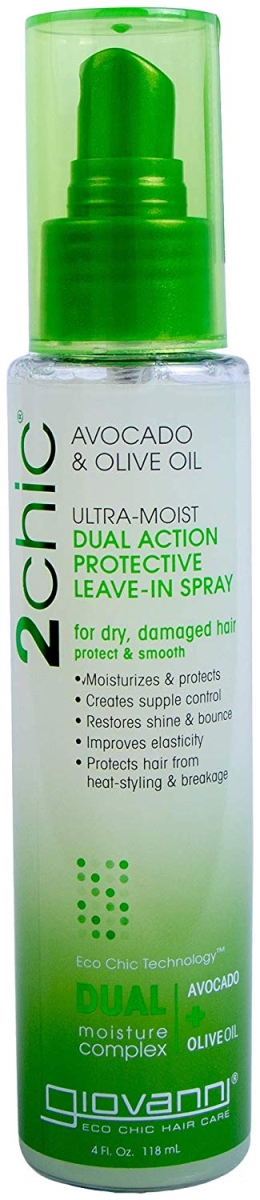Khfm00669903 2chic Avocado & Olive Oil Ultra-moist Dual Action Protective Leave-in Spray, 4 Oz