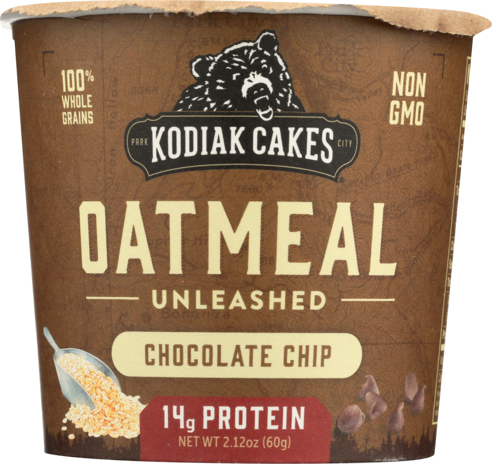 Cakes Khlv00321305 Oatmeal Cup Unleashed Chocolate Chip, 2.12 Oz