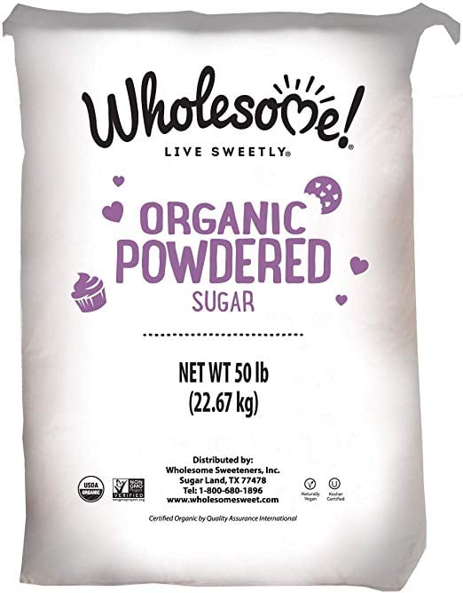 UPC 012511450045 product image for KHFM00334409 Organic Powdered Sugar, 50 lbs | upcitemdb.com