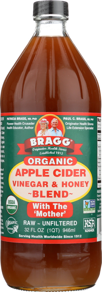 Khch00381129 Organic Apple Cider Vinegar Honey Blend, 32 Oz
