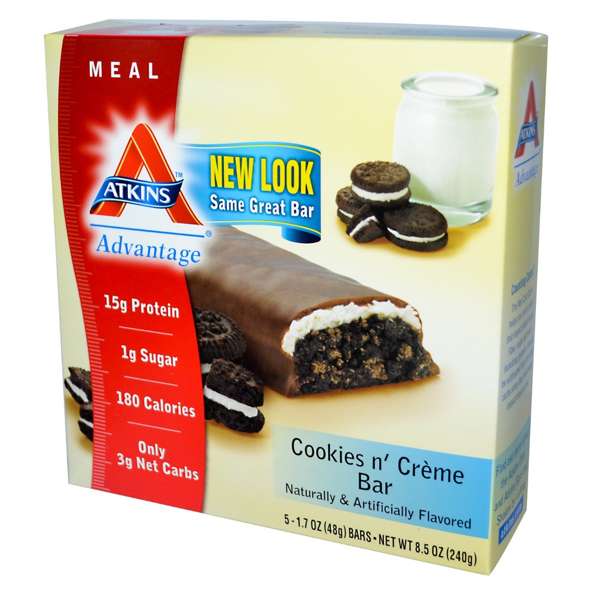 Khfm00305271 Cookies N Creme Meal Bar, 1.7 Oz - Pack Of 5