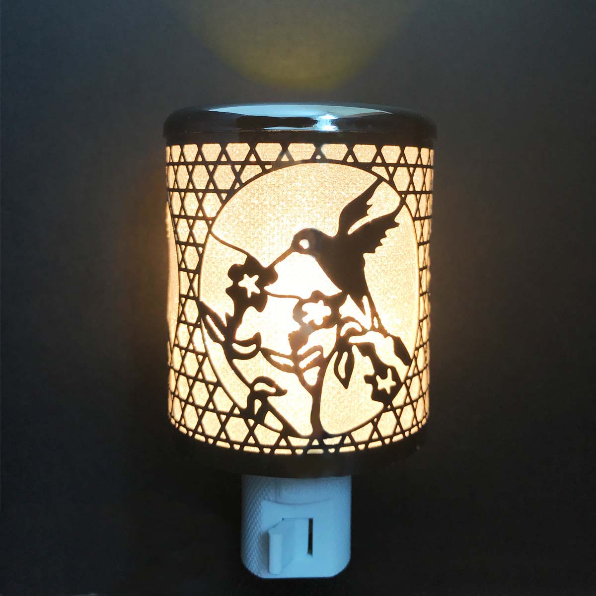 Nl 1086 Aluminum Crafted Led Night Light - Humming Bird