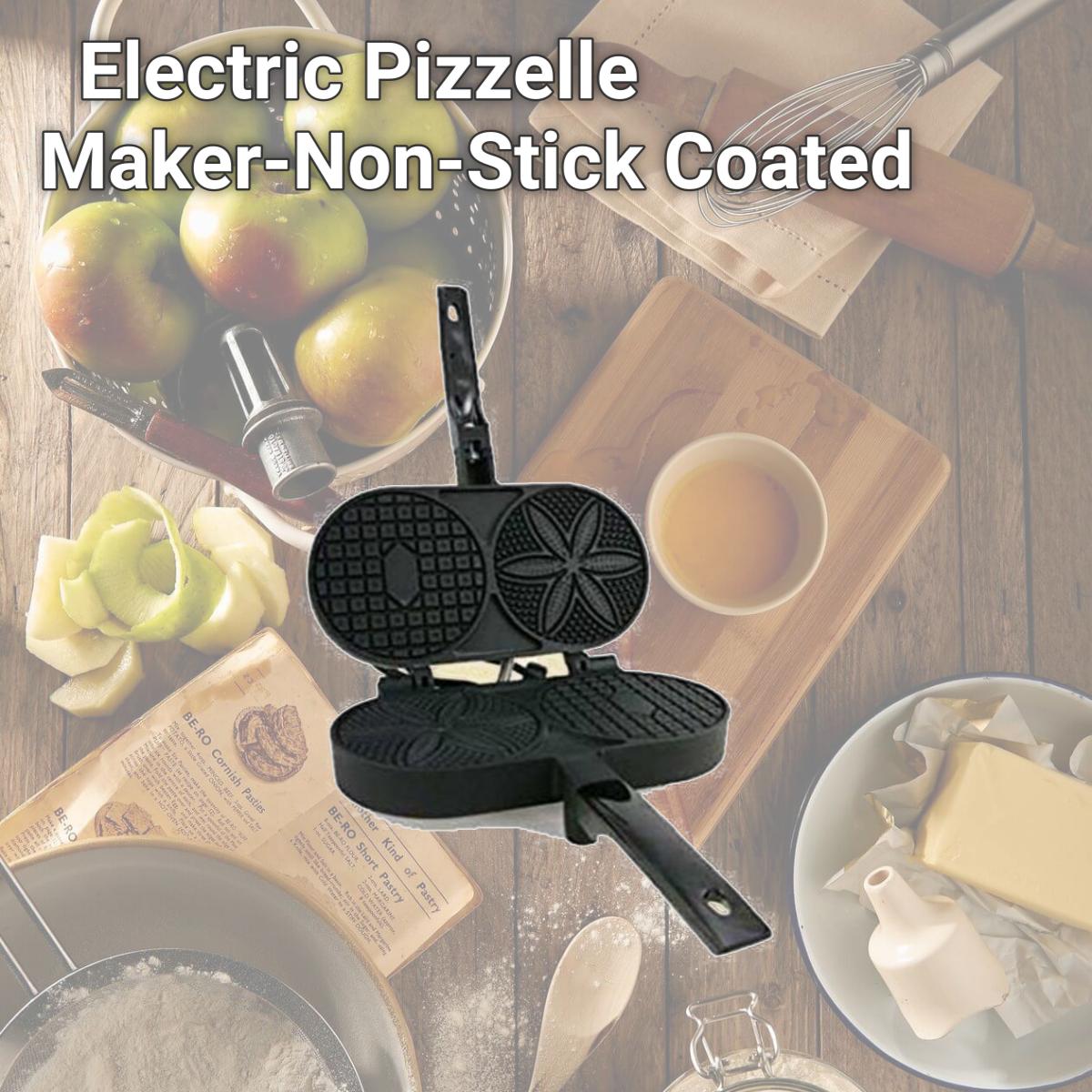 Picture of C.Palmer V80T Electric Pizzelle Maker-Non-Stick Coated
