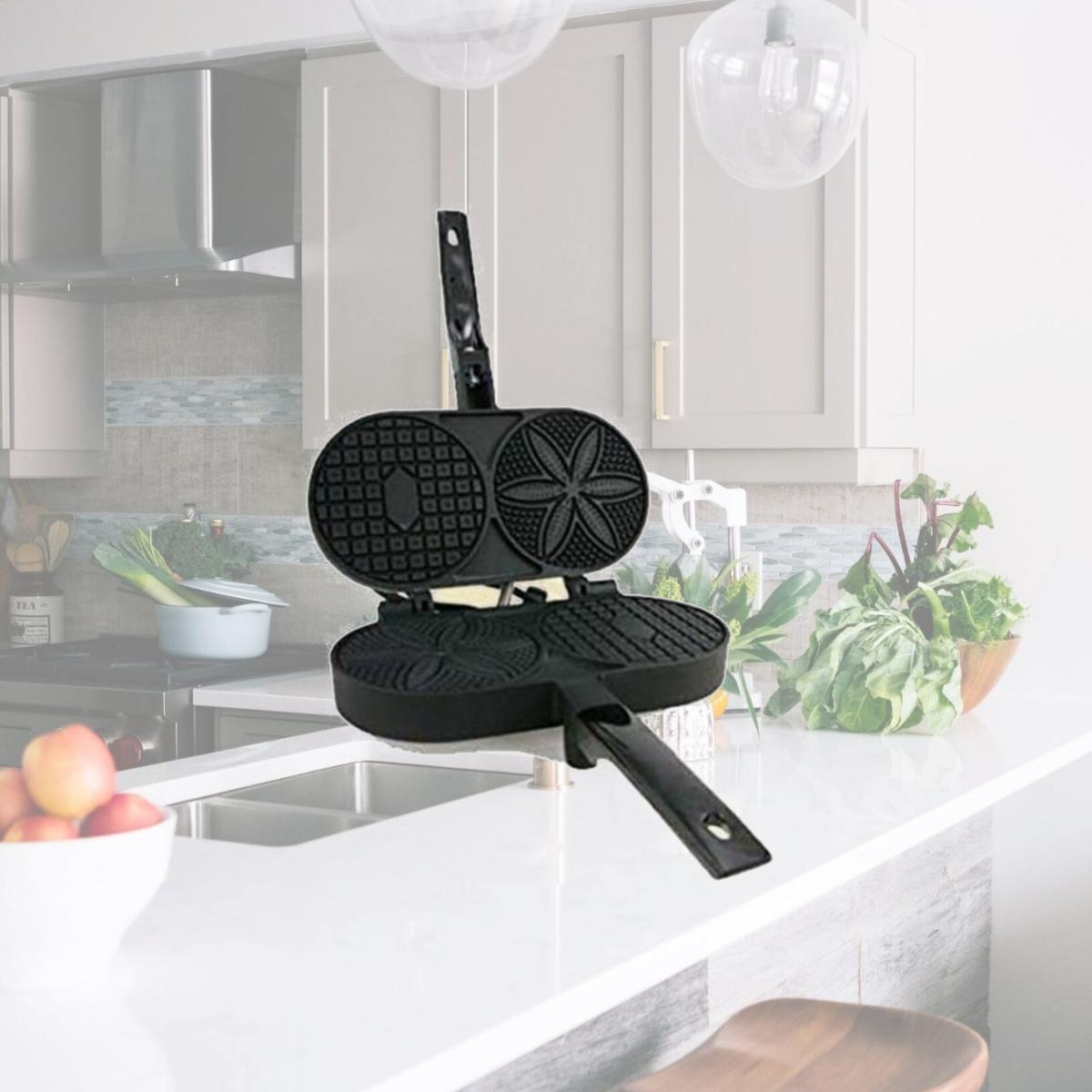 Picture of C.Palmer V80T Electric Pizzelle Maker-Non-Stick Coated