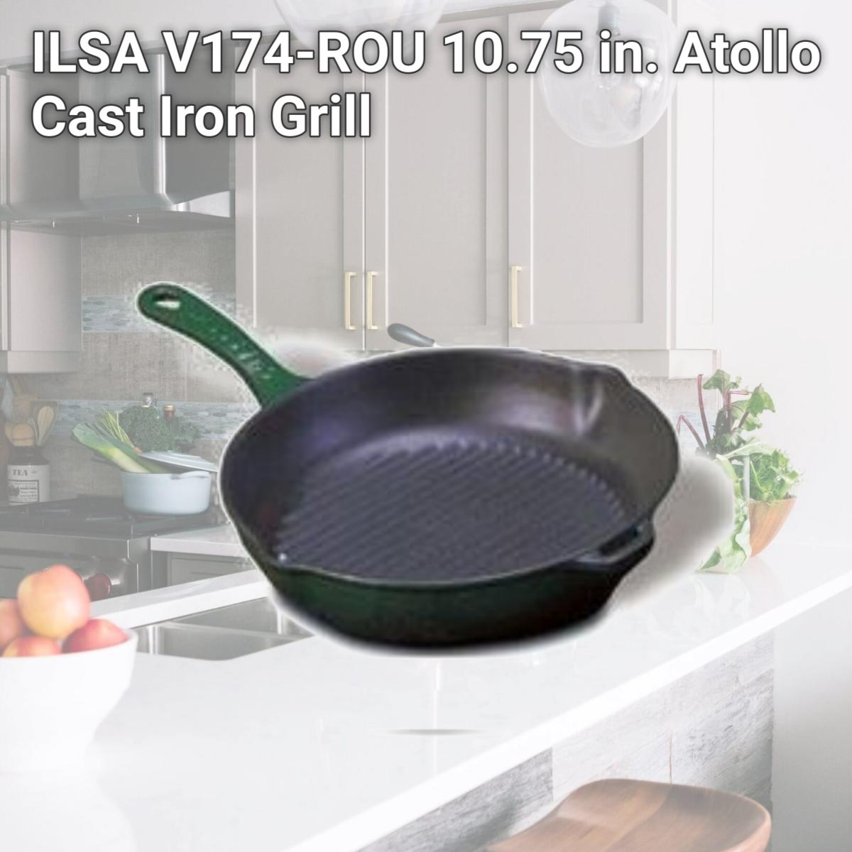 Picture of ILSA V174-ROU 10.75 in. Atollo Cast Iron Grill
