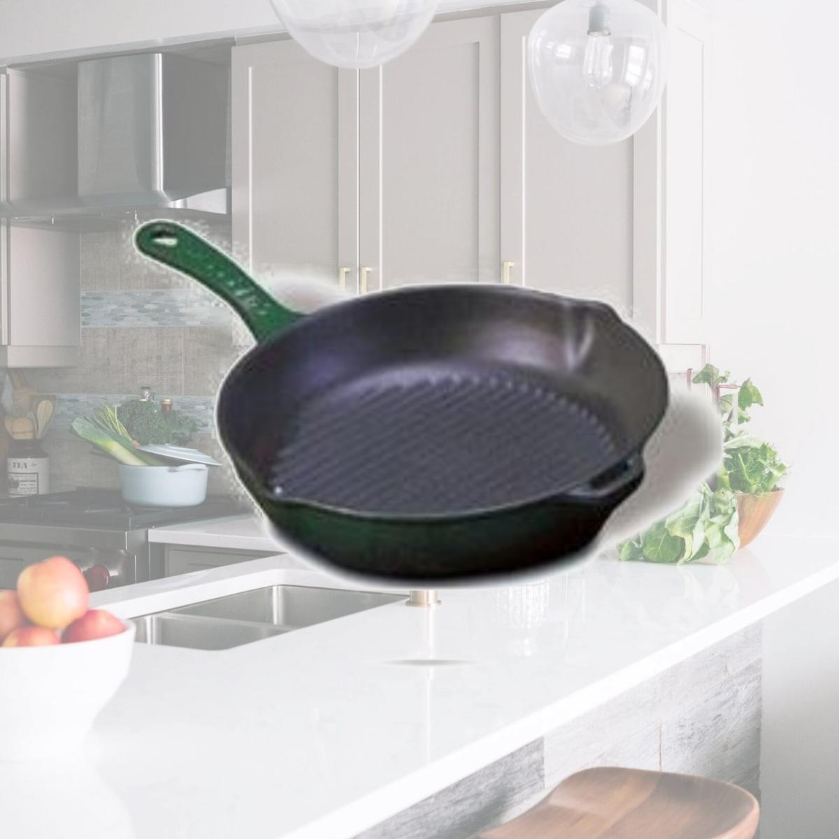 Picture of ILSA V174-ROU 10.75 in. Atollo Cast Iron Grill