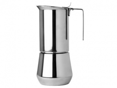 V14-1 Turbo Express Stainless Steel Espresso Maker - Meaures 1 Cup