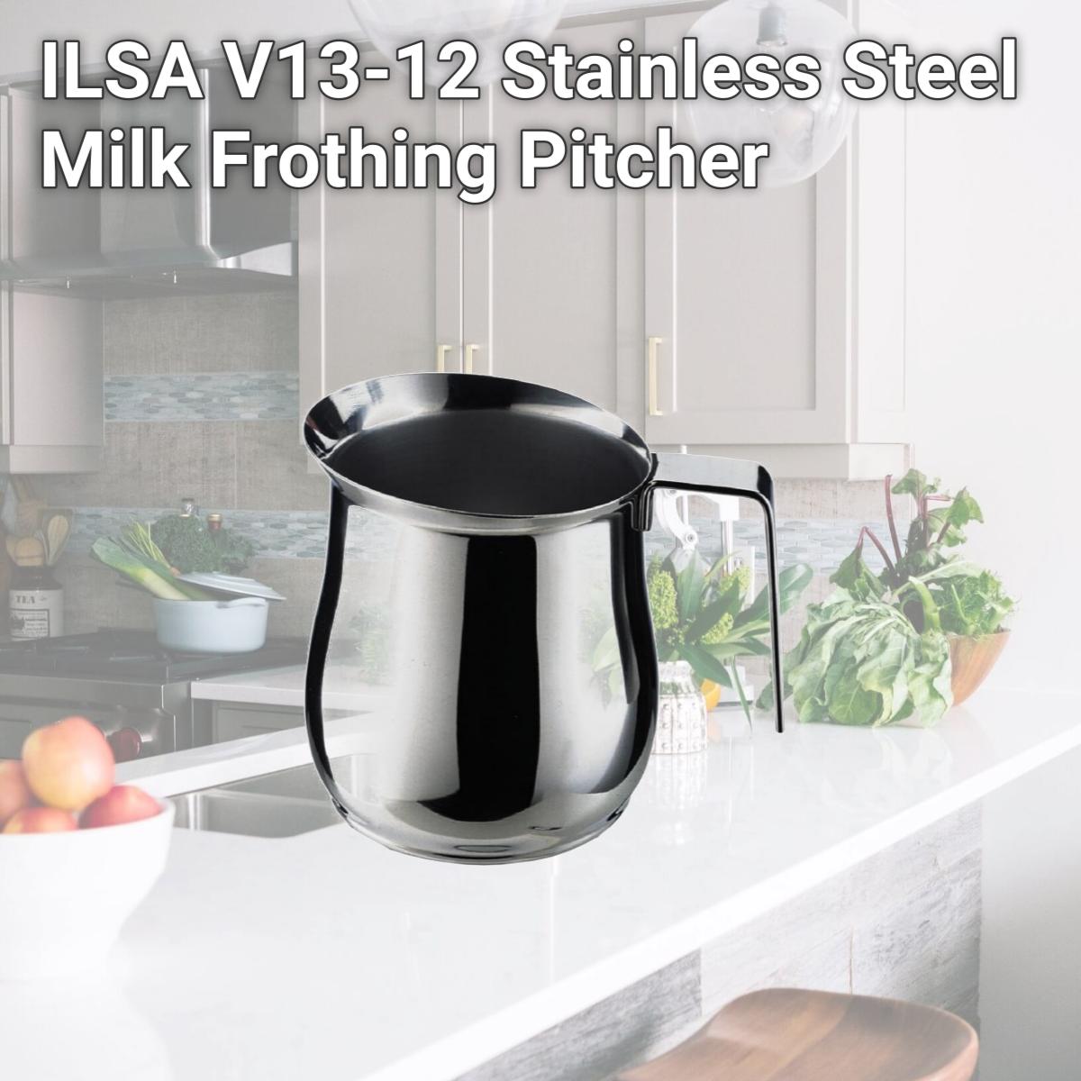Picture of ILSA V13-12 Stainless Steel Milk Frothing Pitcher