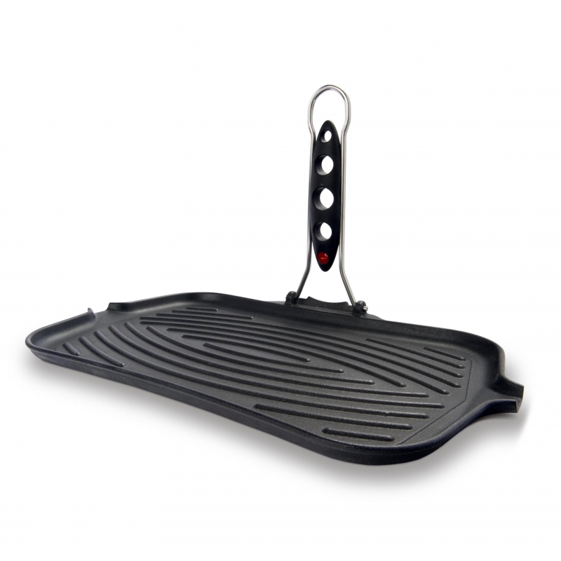 V90-r Rectangular Cast Iron Grill With Thermal Indicator
